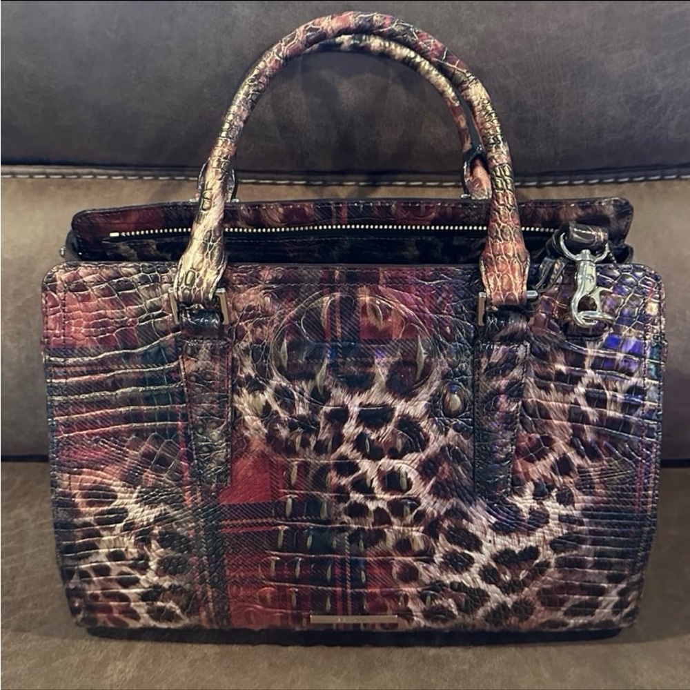 Brahmin Finley Tartan Purse